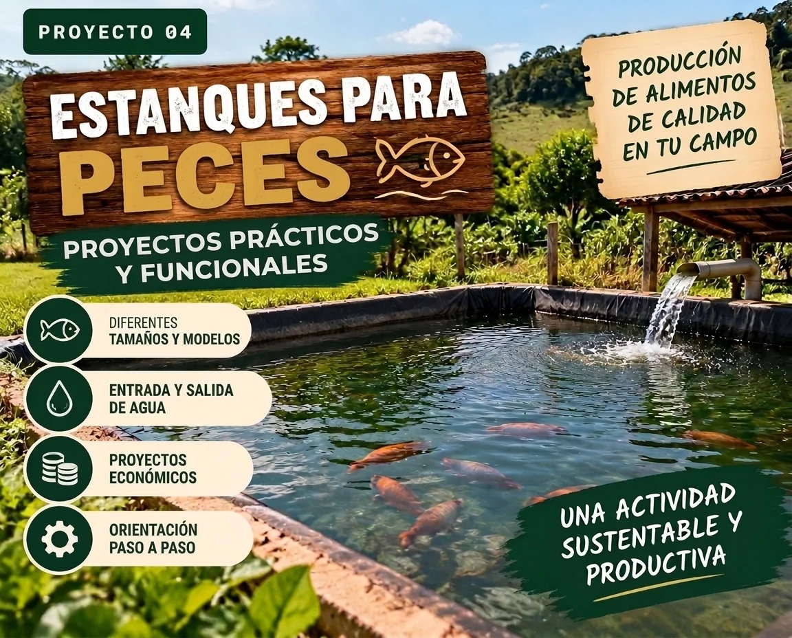 Proyectos de estanques para peces