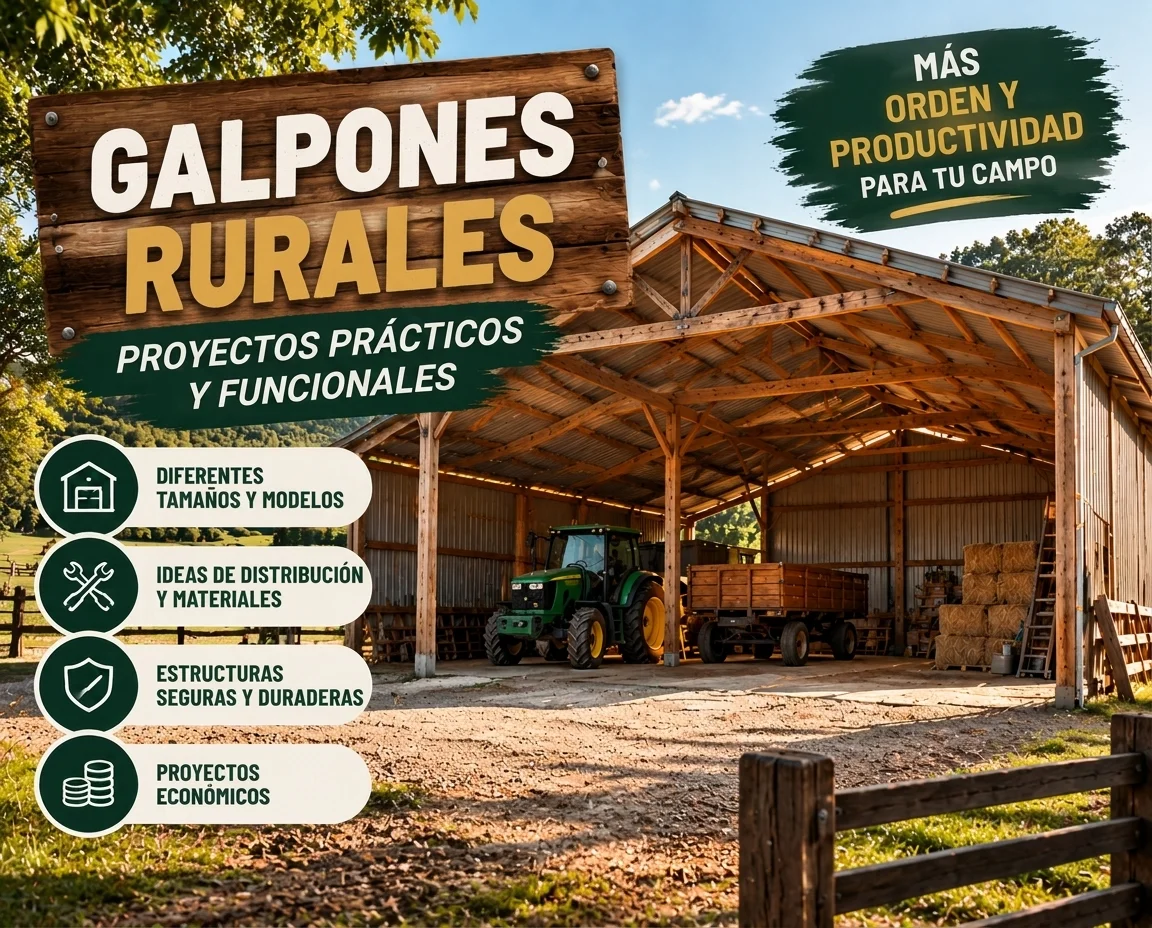 Proyectos de galpones rurales