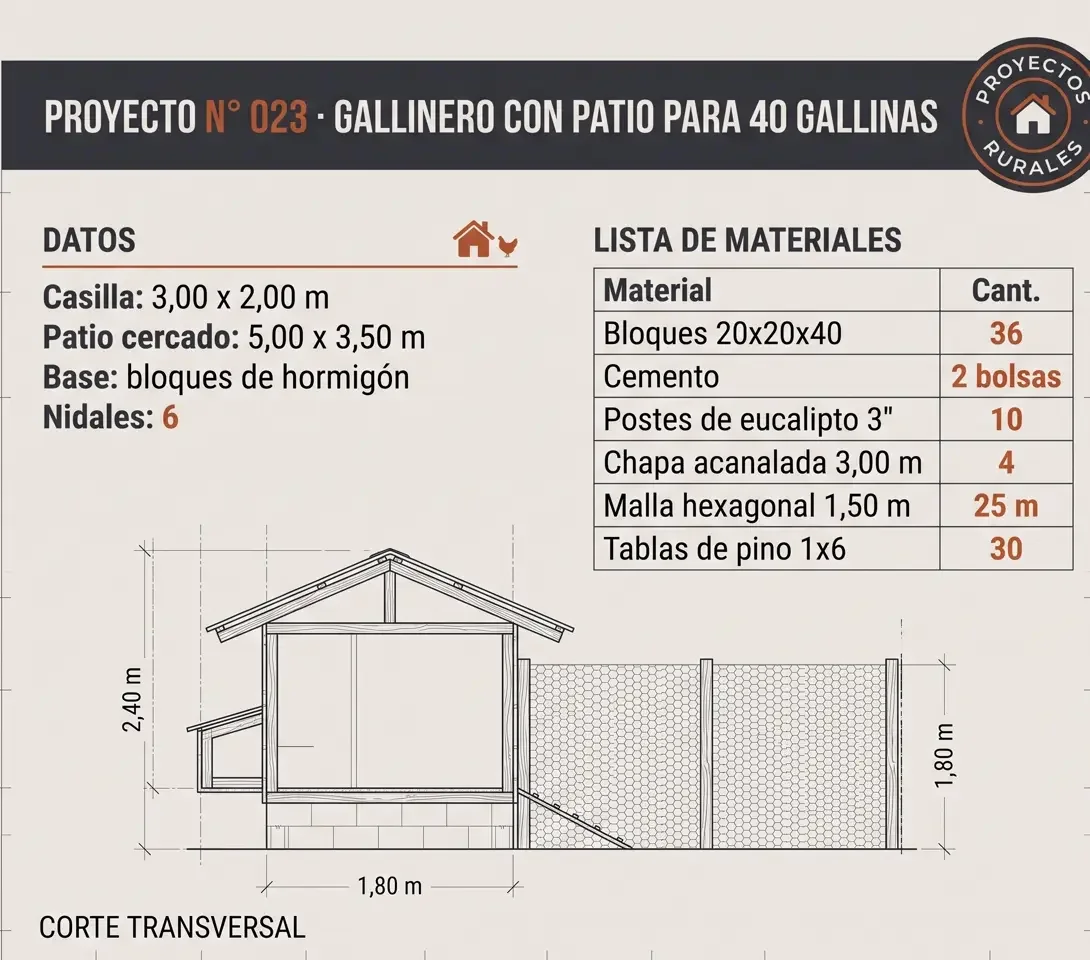 Ficha del proyecto y lista de materiales